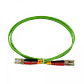 2mt LC-LC OM5 MultiModo MM Duplex Jumper Fibra 3.0mm 50/125um LSZH - Miniatura 1
