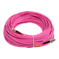 LSZH 50mt LC-LC OM4 MultiModo MM Duplex Jumper Fibra 50/125um 3mm - Miniatura 2
