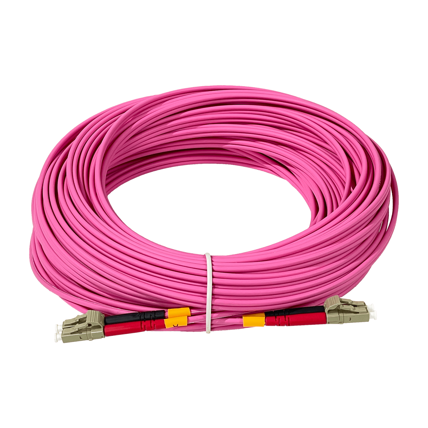 LSZH 25mt LC-LC OM4 MultiModo MM Duplex Jumper Fibra 50/125um 3mm 3