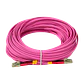 LSZH 25mt LC-LC OM4 MultiModo MM Duplex Jumper Fibra 50/125um 3mm - Miniatura 3