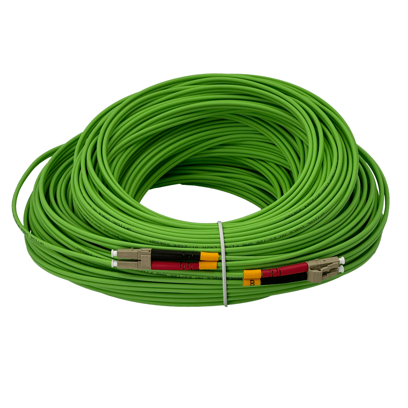 50mt LC-LC OM5 MultiModo MM Duplex Jumper Fibra 3.0mm 50/125um LSZH 1
