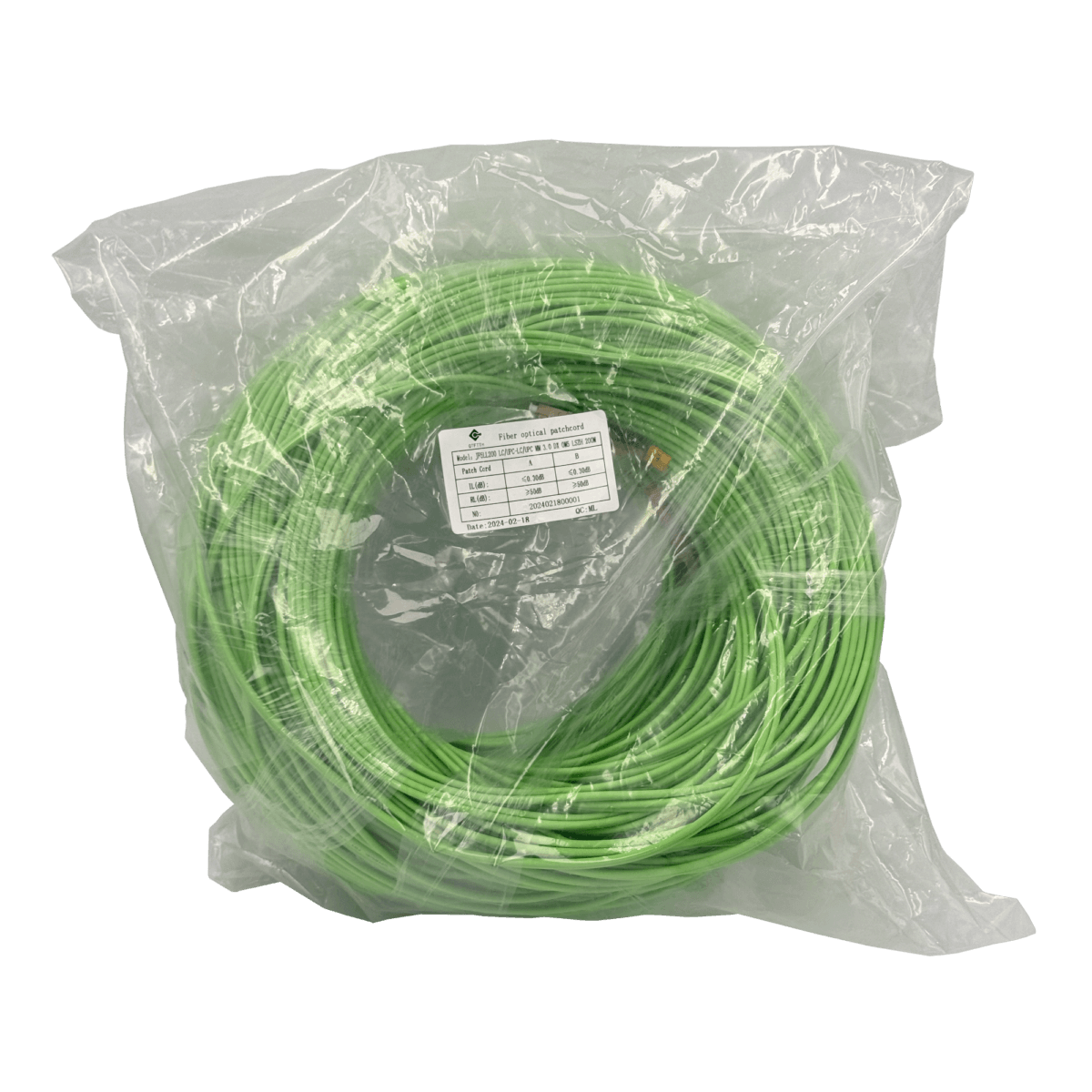 200mt LC-LC OM5 MultiModo MM Duplex Jumper Fibra 3.0mm 50/125um LSZH 1