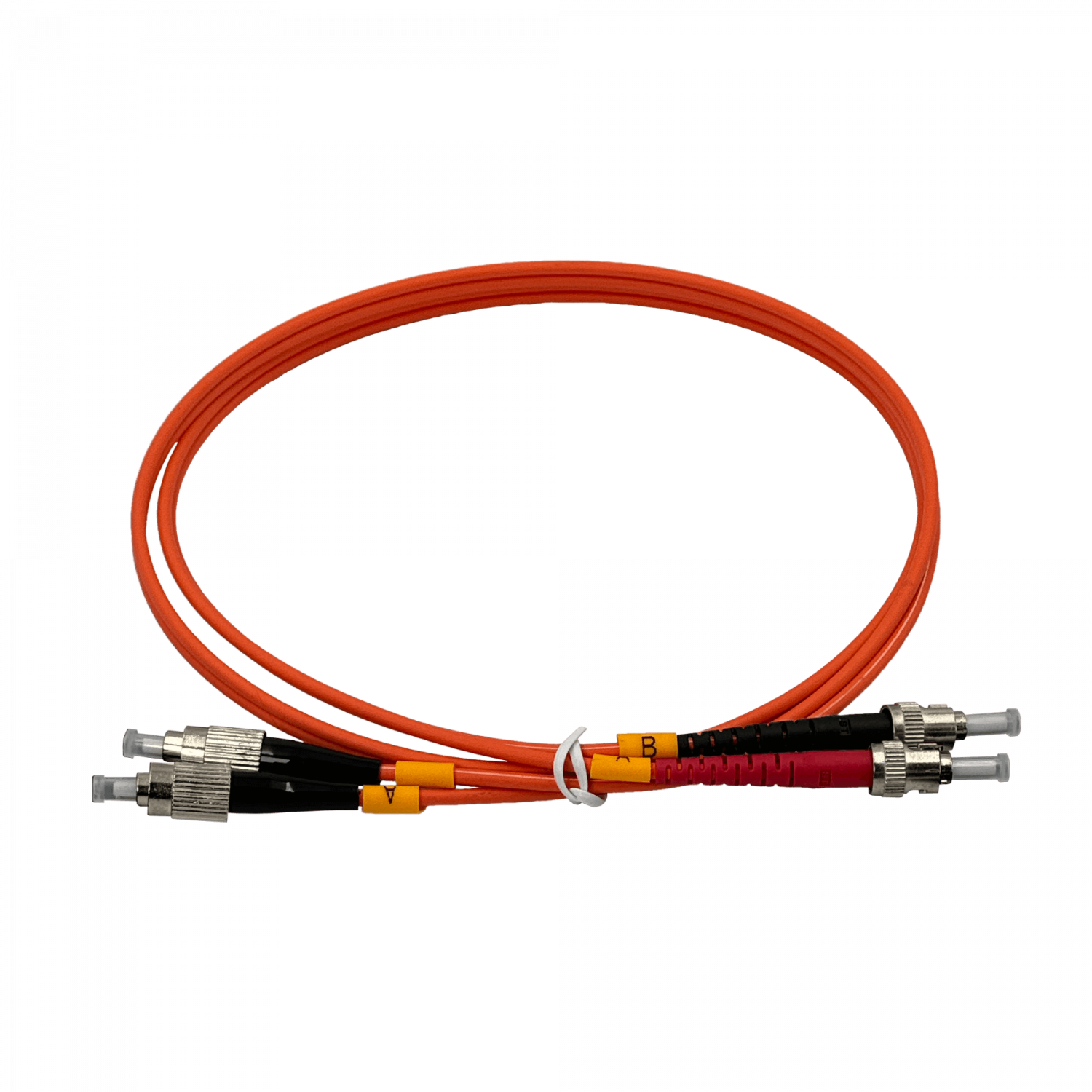 Cable Jumper de Fibra Óptica Multimodo OM1 FC-ST Duplex 1m 62.5/125µm LSZH - JFMFT1 3