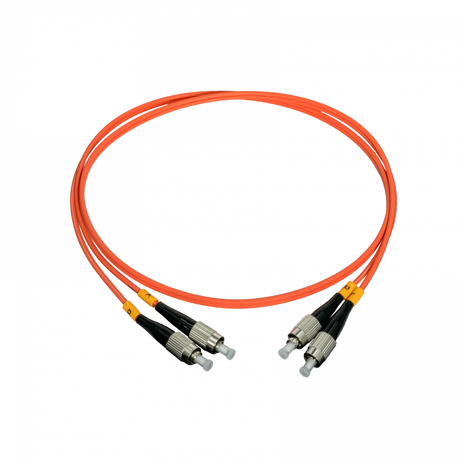1mt FC-FC OM1 MultiModo MM Duplex Jumper Fibra 62.5/125um LSZH 3