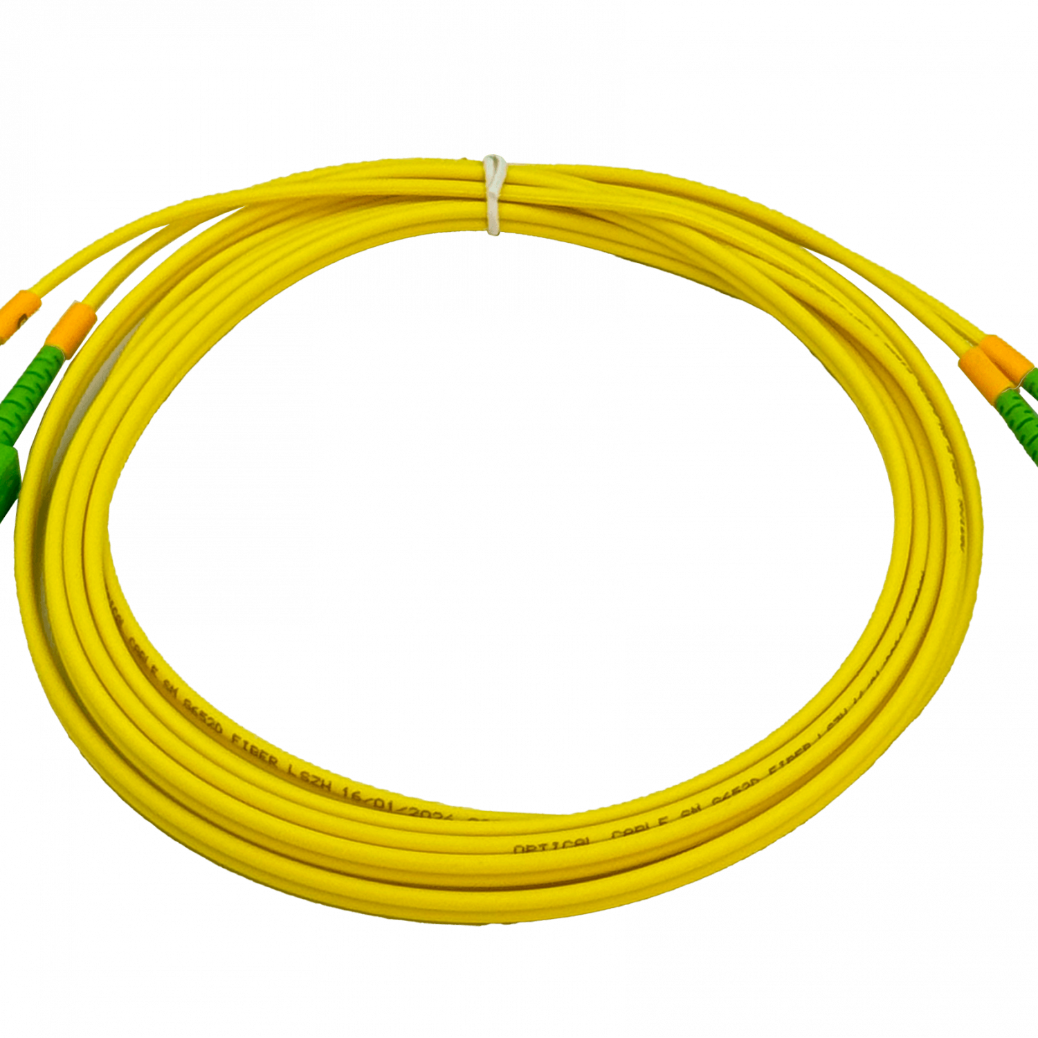Cable fibra optica 3m SC/APC-SC/APC Monomodo SM Duplex Jumper 9/125um LSZH JFSAA3 1