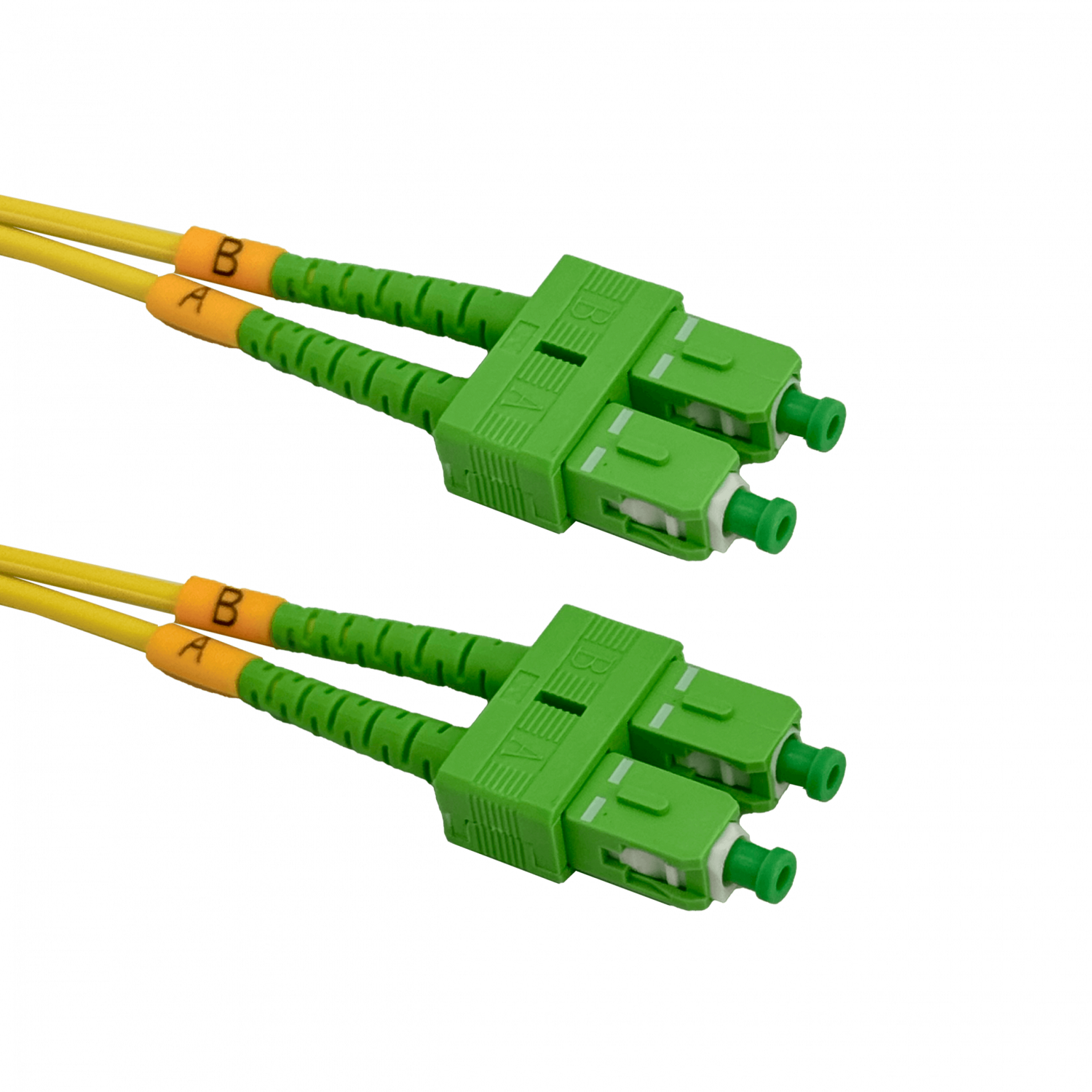 Cable fibra optica 3m SC/APC-SC/APC Monomodo SM Duplex Jumper 9/125um LSZH JFSAA3 3