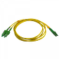 2mt SC/APC-LC/APC MonoModo SM Duplex Jumper Cable Fibra 9/125um 3mm - Miniatura 3