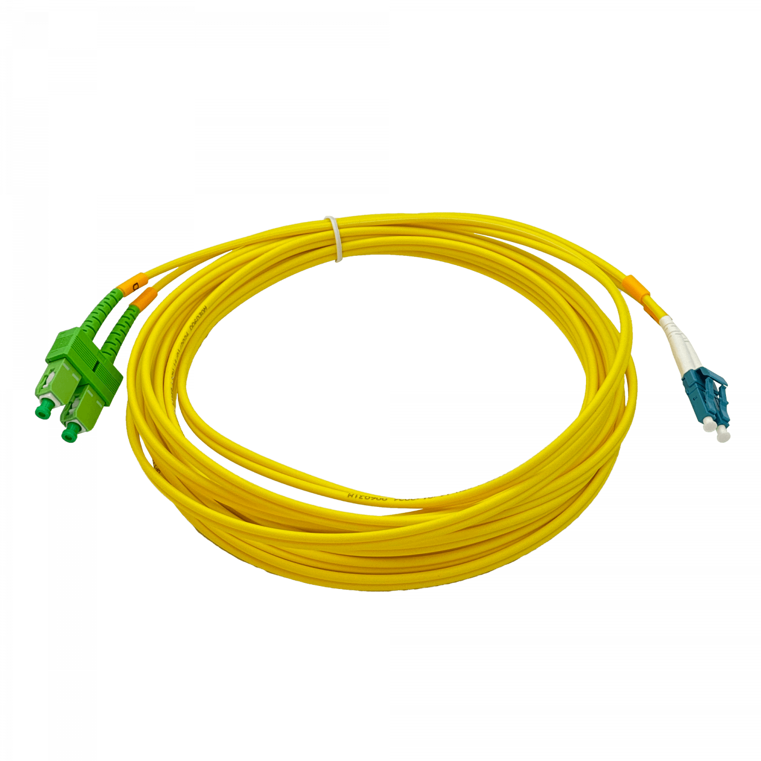 Jumper de Fibra Óptica SC/APC a LC/UPC Monomodo SM, Dúplex 9/125um, 5 metros 3