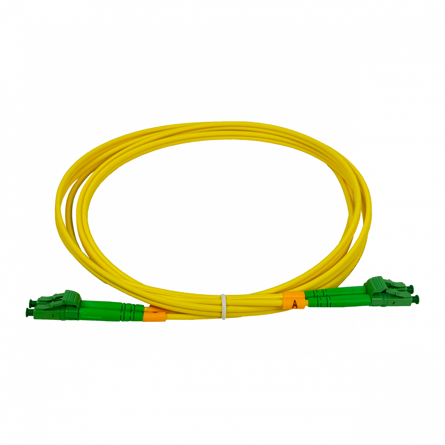 2mt SM LC/APC-LC/APC MonoModo SM Duplex Jumper Cable Fibra 3.0mm 9/125 3
