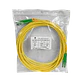 5mt SM LC/APC-LC/APC MonoModo SM Duplex Jumper Cable Fibra 3.0mm 9/125 - Miniatura 1