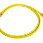1mt LC/APC-FC/UPC MonoModo SM Duplex Jumper Cable Fibra 9/125um 3mm - Miniatura 1