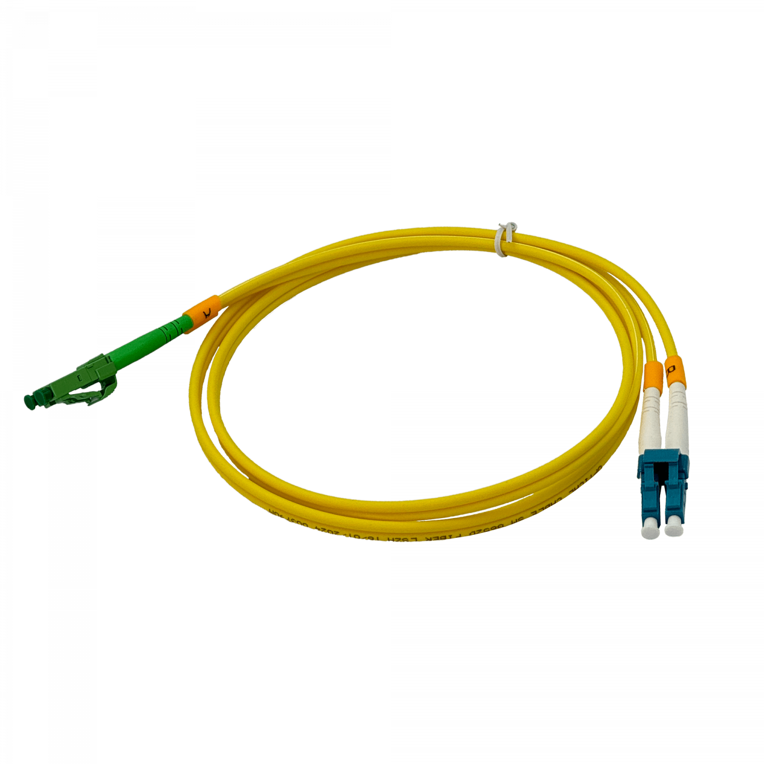 1mt SM LC/UPC-LC/APC MonoModo SM Duplex Jumper Cable Fibra 3.0mm 9/125 3