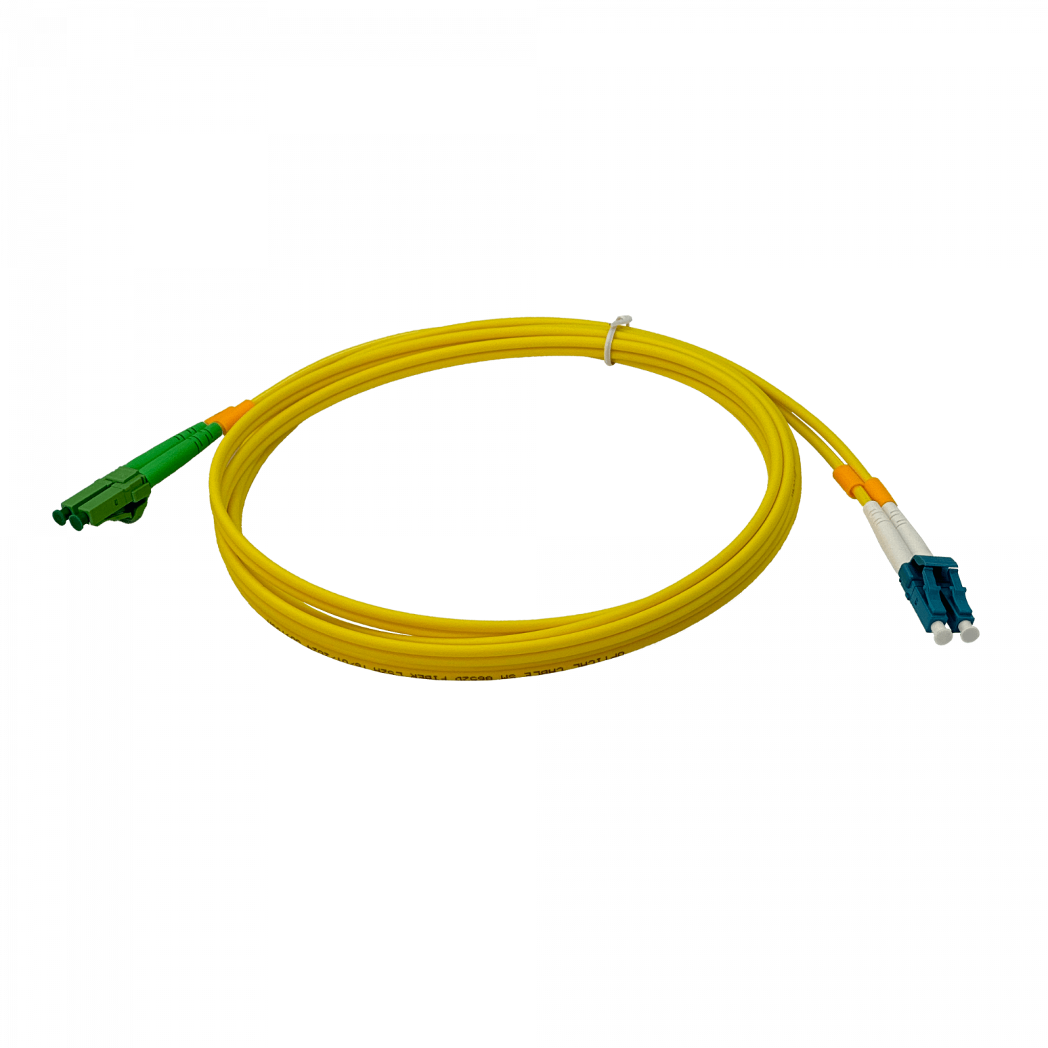 2mt SM LC/UPC-LC/APC MonoModo SM Duplex Jumper Cable Fibra 3.0mm 9/125 3