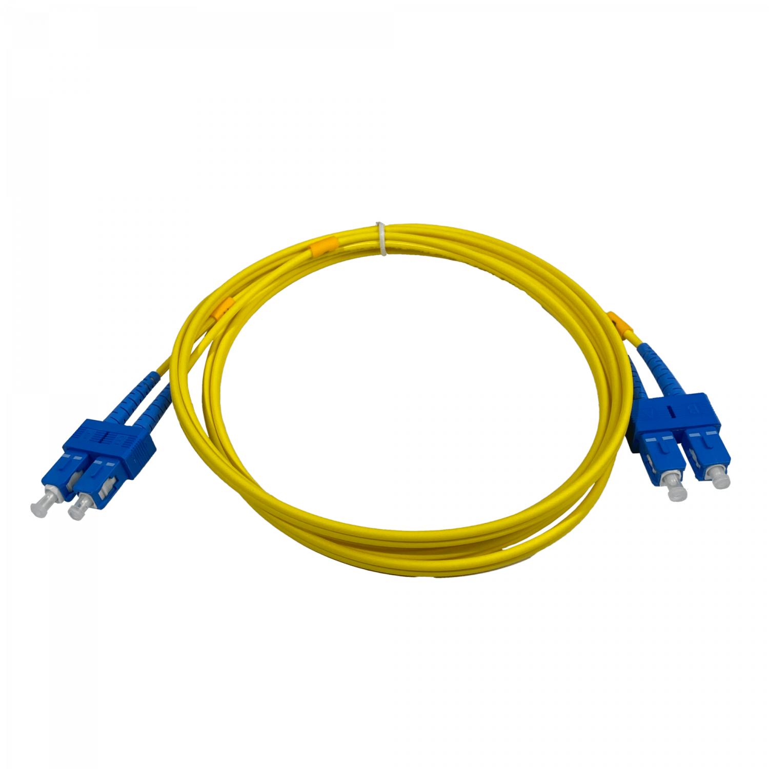 2mt SC-SC/UPC MonoModo SM Duplex Jumper Cable Fibra 9/125um 3mm 1