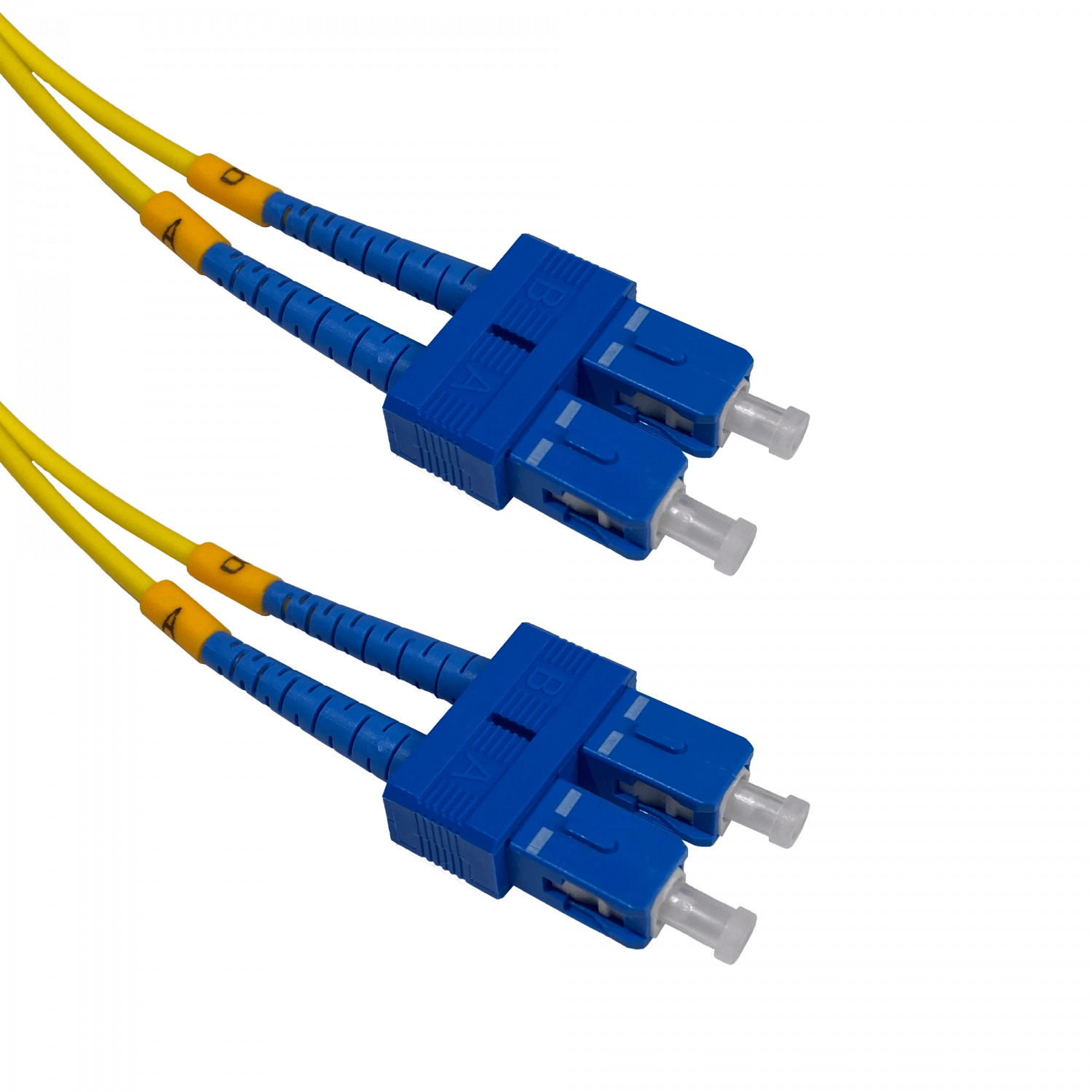 2mt SC-SC/UPC MonoModo SM Duplex Jumper Cable Fibra 9/125um 3mm 3