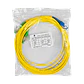 5mt SC/UPC-FC/APC MonoModo SM Duplex Jumper Cable Fibra 9/125um 3mm - Miniatura 1