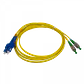 2mt SC/UPC-FC/APC MonoModo SM Duplex Jumper Cable Fibra 9/125um 3mm - Miniatura 3