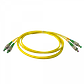 2mt FC/APC-FC/APC MonoModo SM Duplex Jumper Cable Fibra 9/125um 3mm - Miniatura 2
