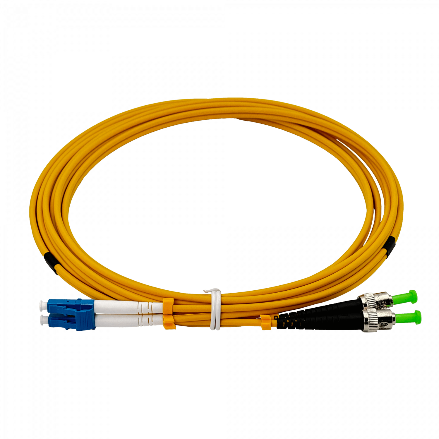 3mt LC/UPC-ST/APC MonoModo SM Duplex Jumper Cable Fibra 9/125um 3mm 1
