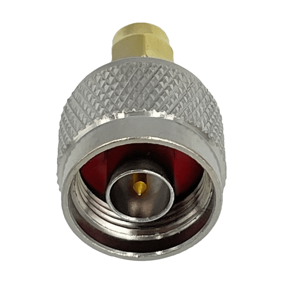Adaptador Coaxial N Macho a SMA Macho Tipo Copla RF 1