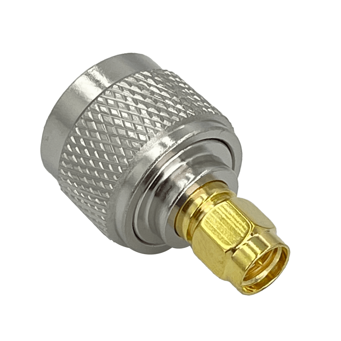Adaptador Coaxial N Macho a SMA Macho Tipo Copla RF 4