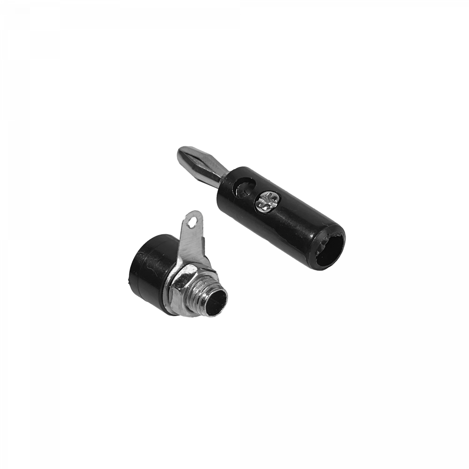 Conector Banana Macho 4mm Tipo Niquelado – BANANA-N 2