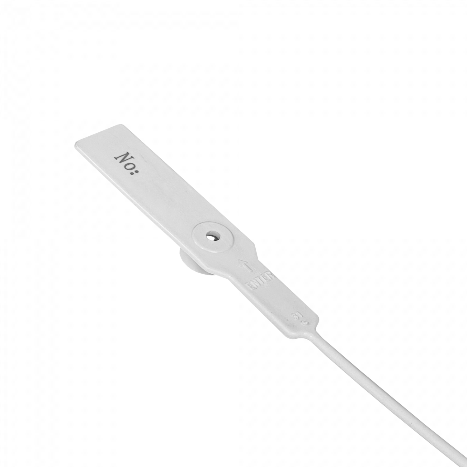 Sello de Seguridad Metalgrip Blanco 28?cm (100 unidades) 4