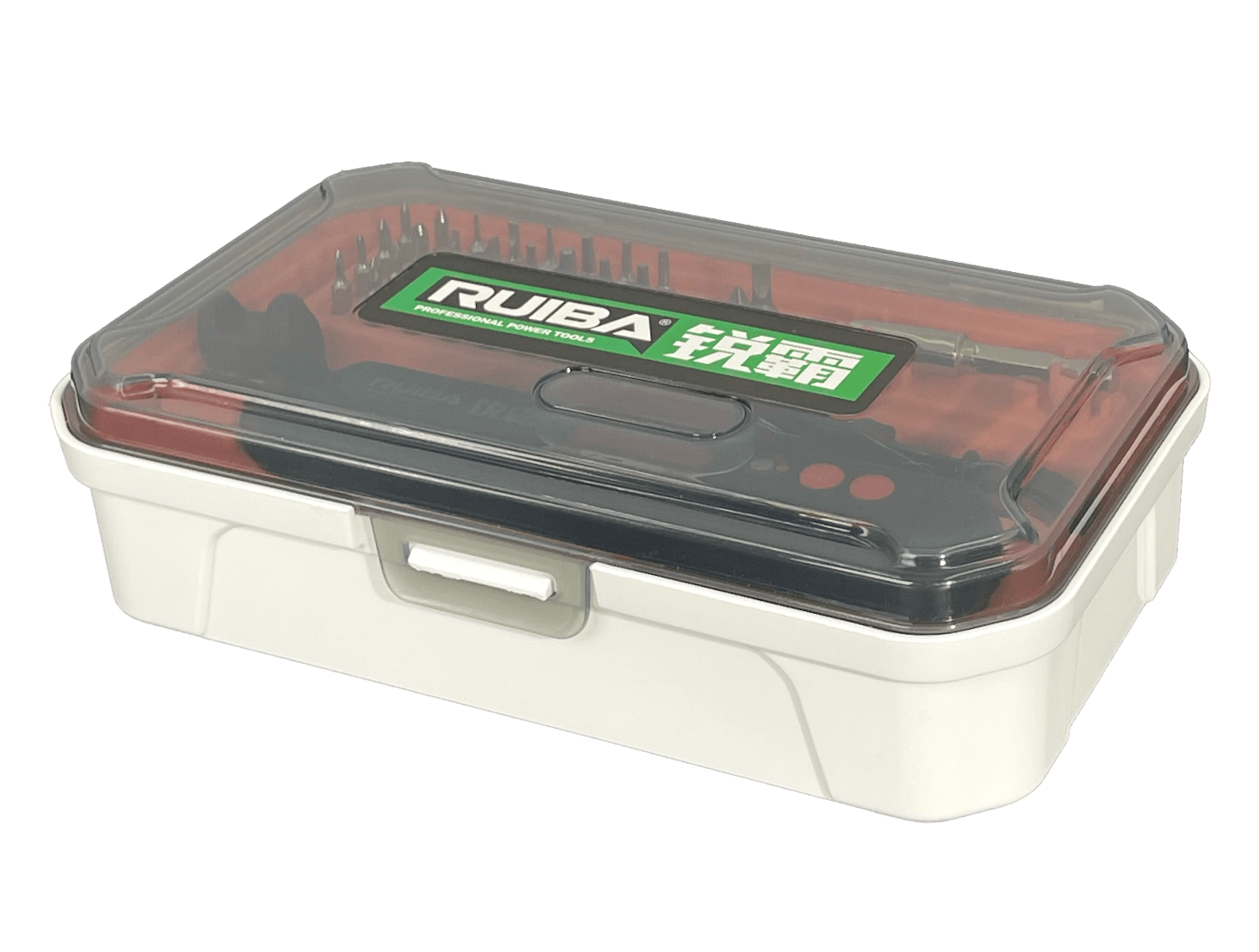 RUIBA Juego de Atornillador inalambrico Recargable 36-Puntas LED USB 3