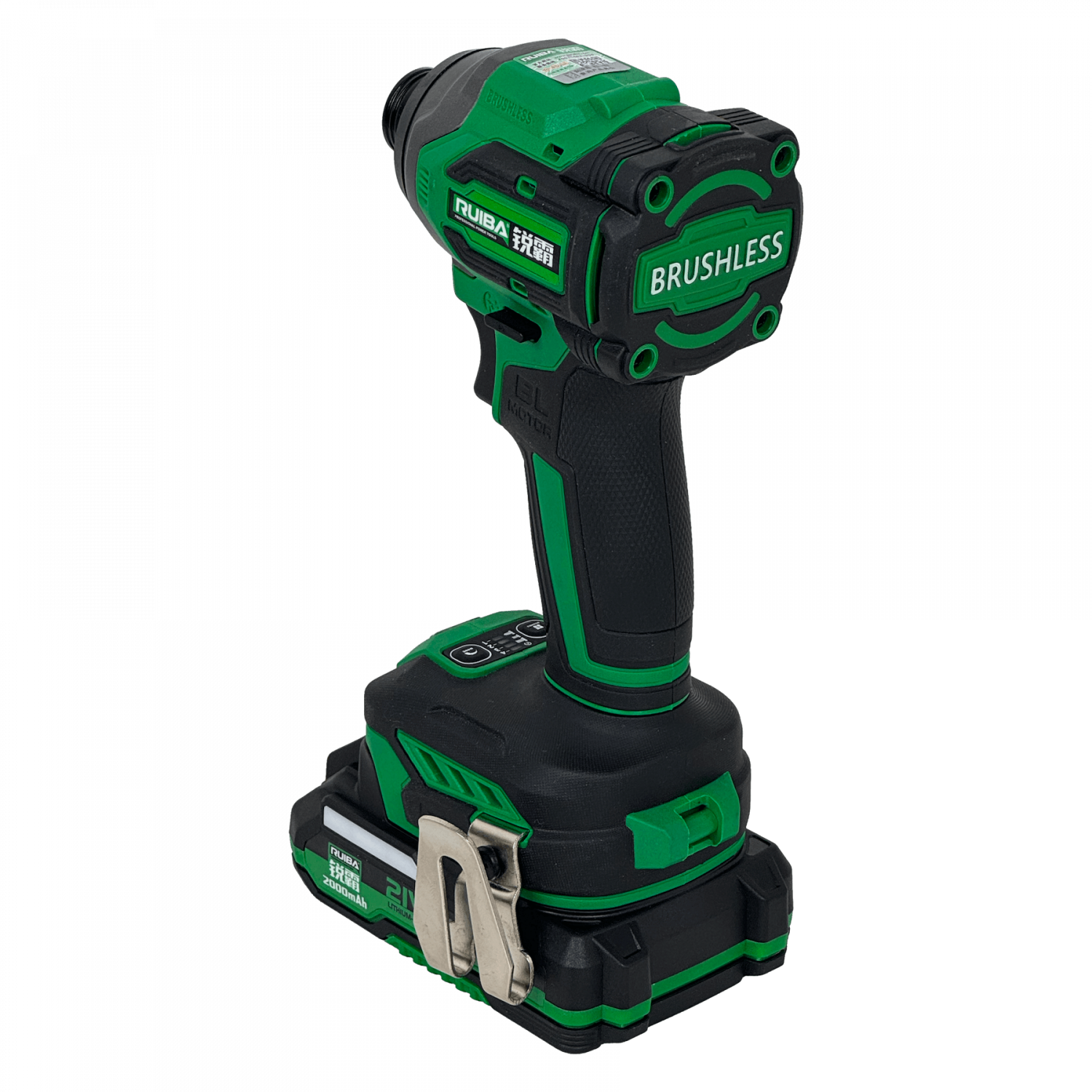 Taladro de Impacto Inalámbrico RUIBA RB-SD2108 - Brushless, 21V, 230NM 7