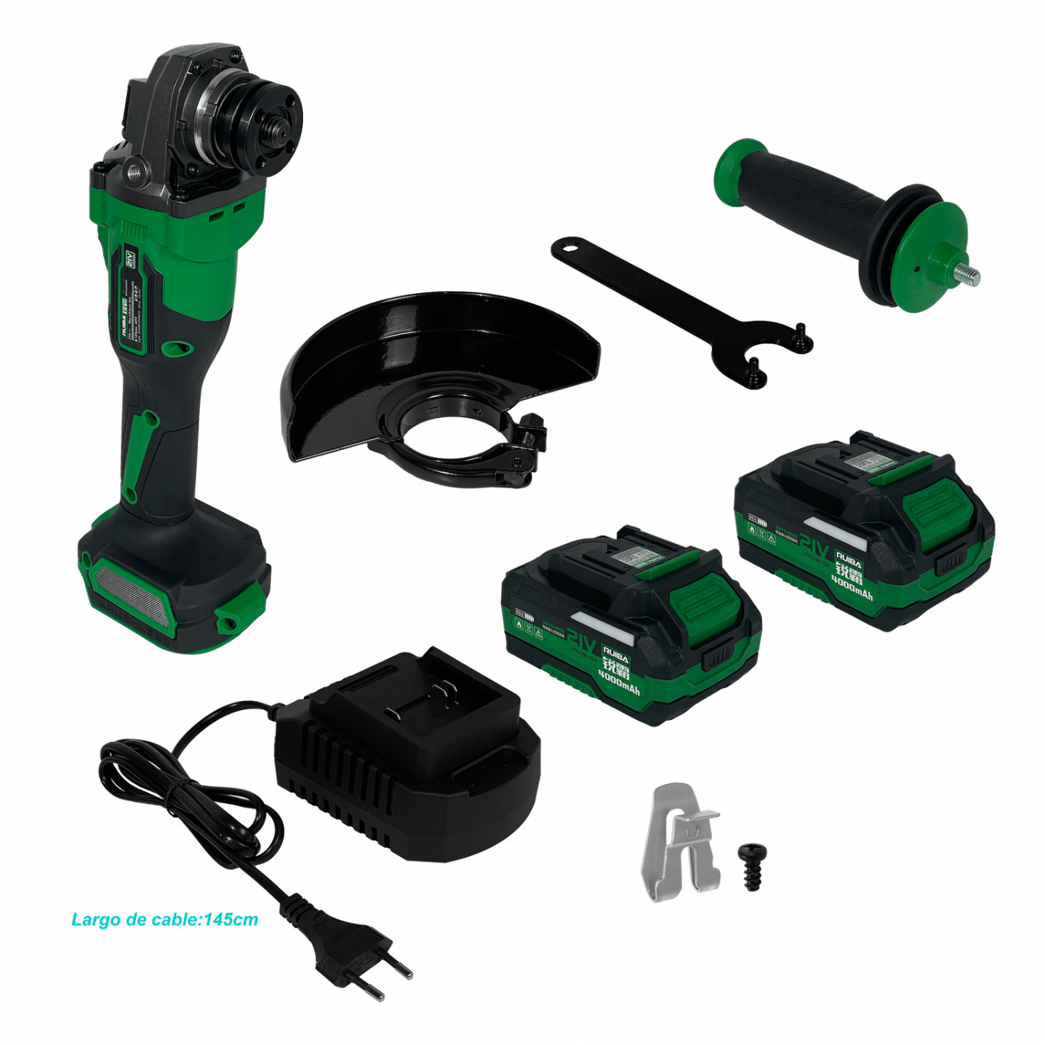 Amoladora Angular Inalámbrica JM-100A/JM-125A - Motor sin escobillas 3