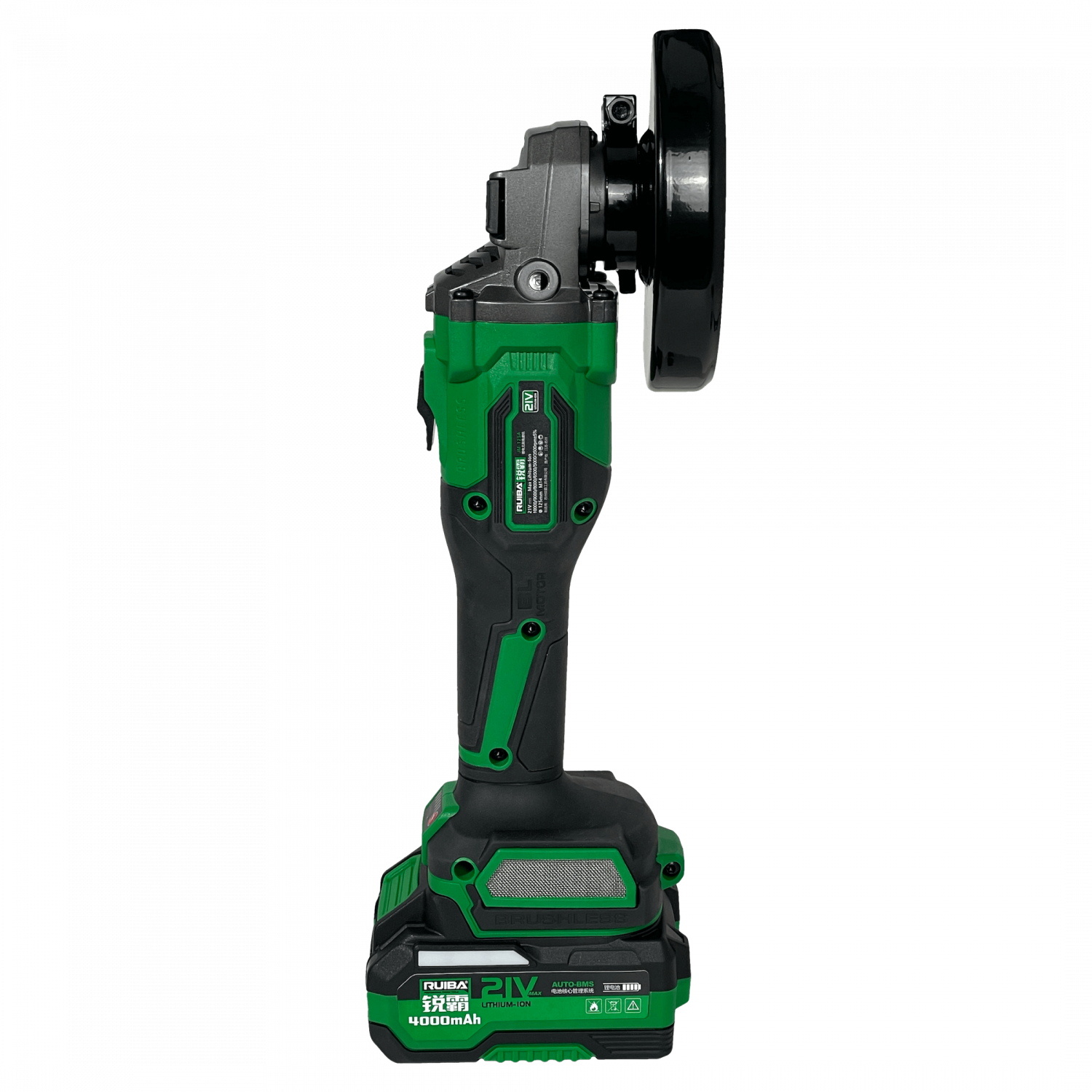 Amoladora Angular Inalámbrica JM-100A/JM-125A - Motor sin escobillas 4