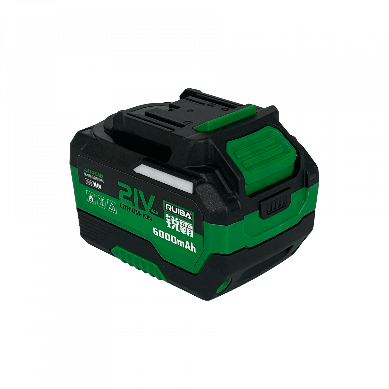 RUIBA Bateria Litio 21V 6Ah 126Wh Li-ion Recargable BMS 6000mAh 2