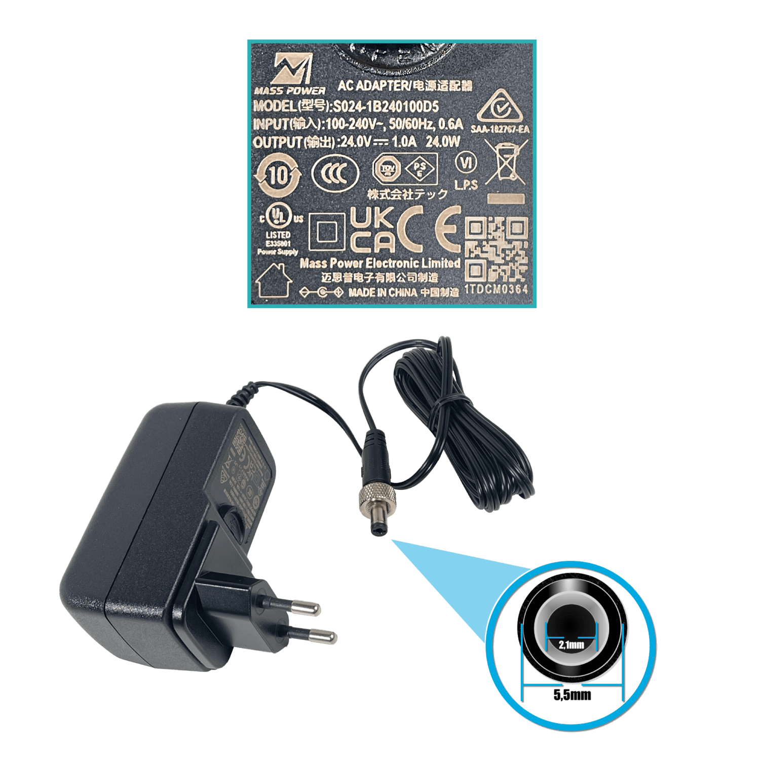 Extensor HDMI + IR 1080p, UTP Cat5e/Cat6, Hasta 150mts, 1-In/2-Out, Incluye Fuente 24V 2