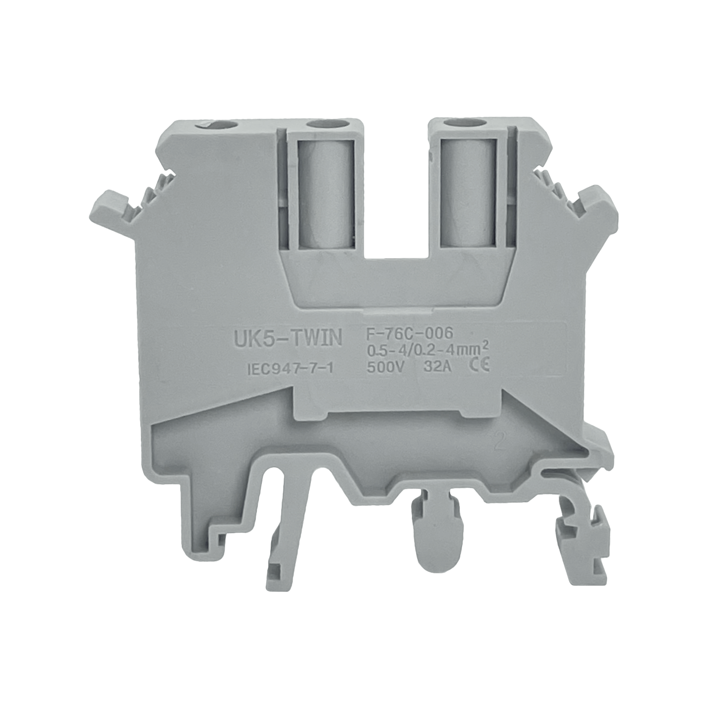 Borne Conexion Tornillo 0.2-4mm Riel Din Distribucion Electrica 2