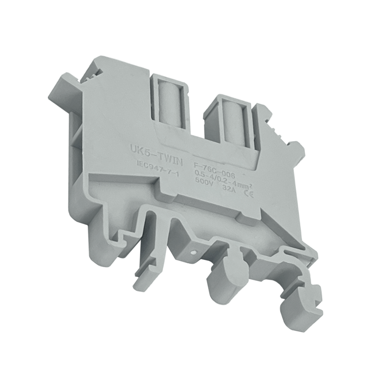 Borne Conexion Tornillo 0.2-4mm Riel Din Distribucion Electrica 4