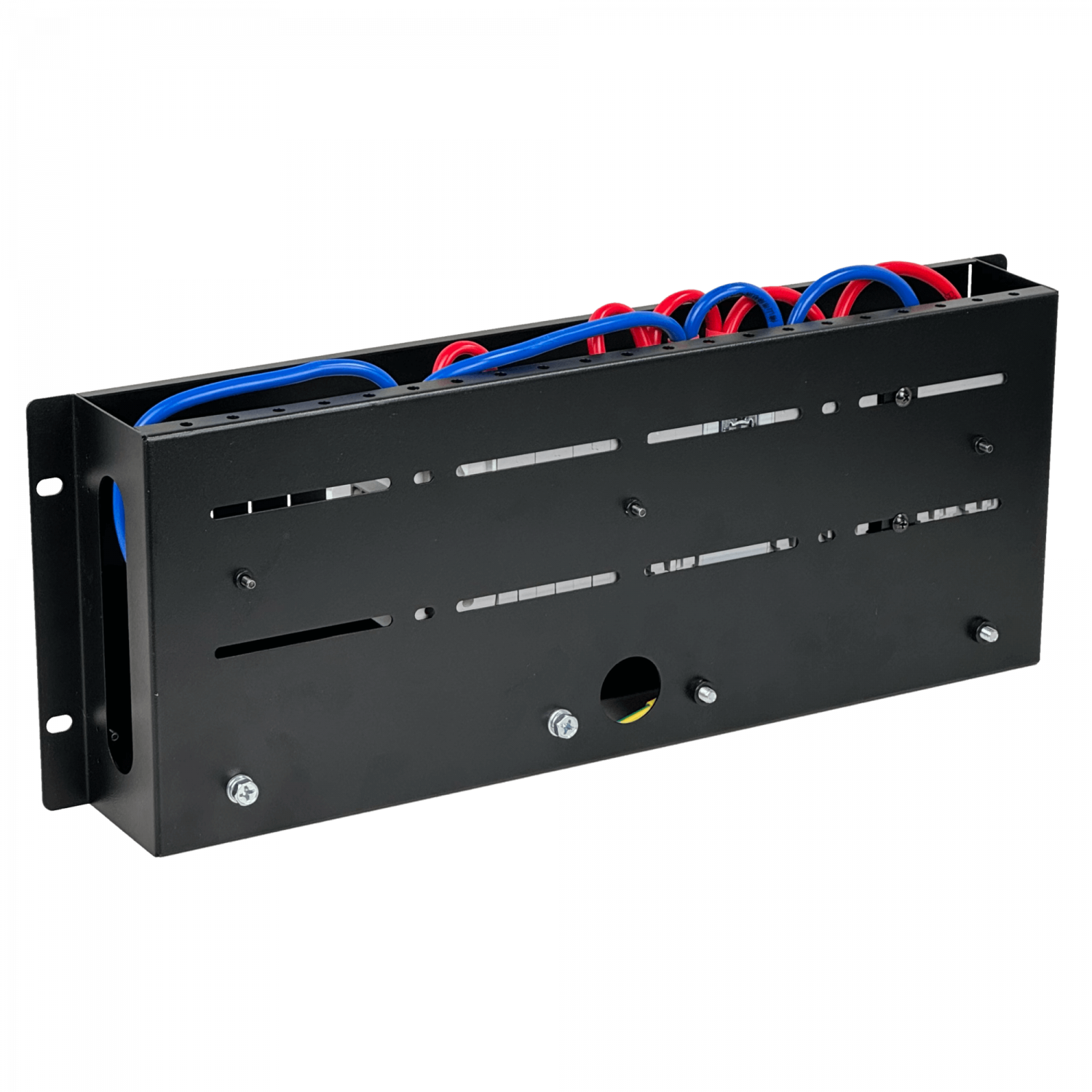 100A 1-Fase Sistema de Transferencia Manual 4-out 1-Schuko Rack 4U 1