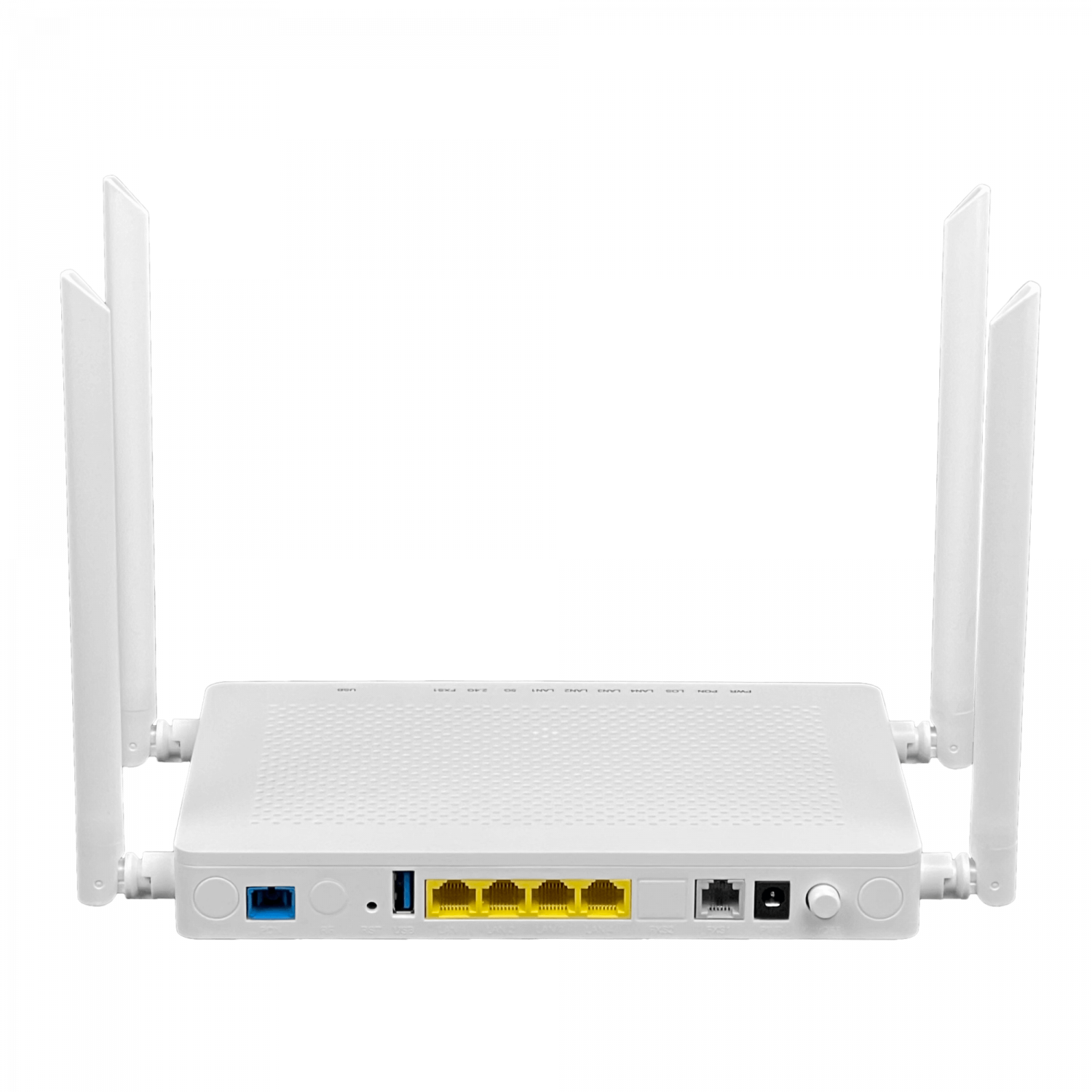 ONU WiFi6 XPON 4-1000 1-RJ11-FXS SC/UPC AX1800 inc-12VDC antenas-fijas 4