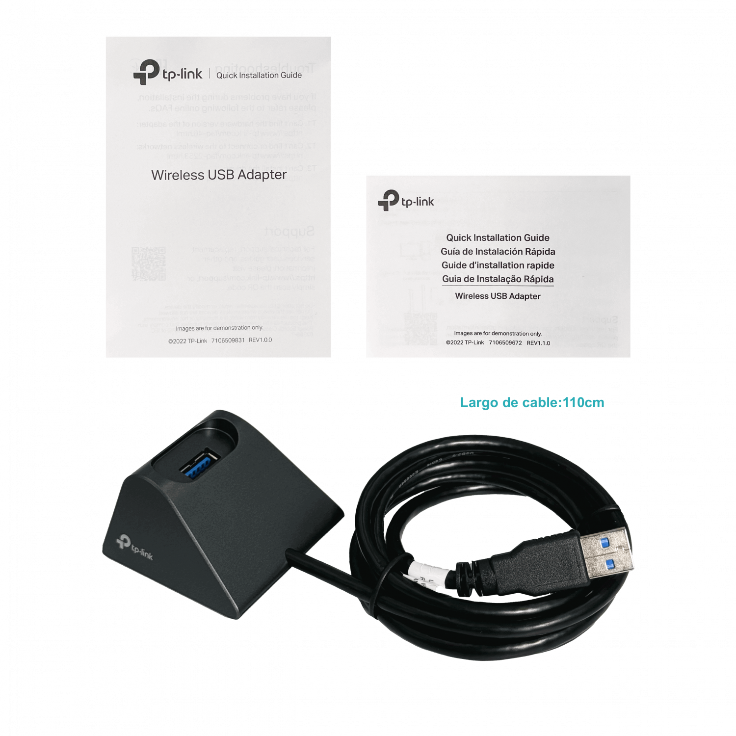 Adaptador USB WiFi 6E AXE5400 con Alta Ganancia TP-Link Archer TXE70UH, Hasta 2402 Mbps 1