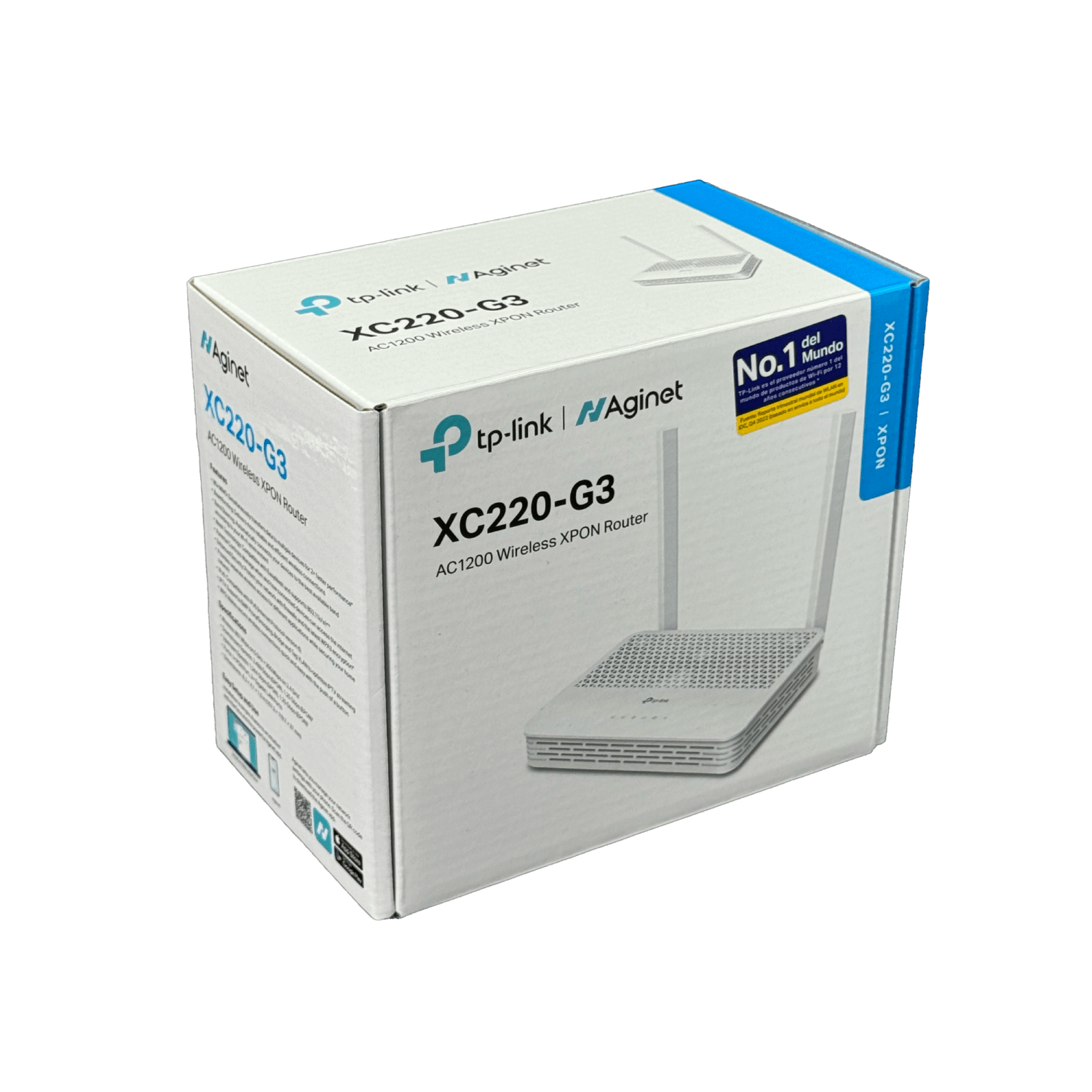 Router Inalámbrico VoIP TP-Link XPON XC220 AC1200, Wi-Fi Doble Banda, Fibra Óptica 2