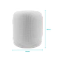 Parlante Inteligente Apple HomePod Blanco 2da generacion sonido envolvente MQJ83CI - Miniatura 4