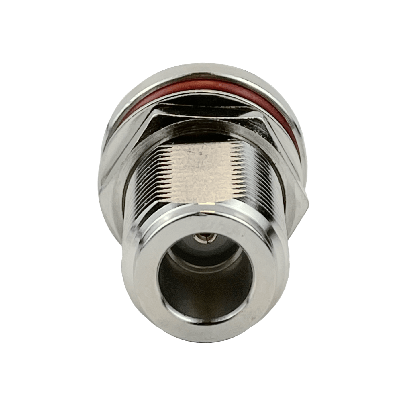 N-Hembra LMR195 RG58 16mm-Diamet Panel Conector Crimpeable Coaxial 2