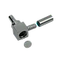 CRC9-Macho 90-Grados RG316 Conector Crimpeable CA100 RG174 - Miniatura 1