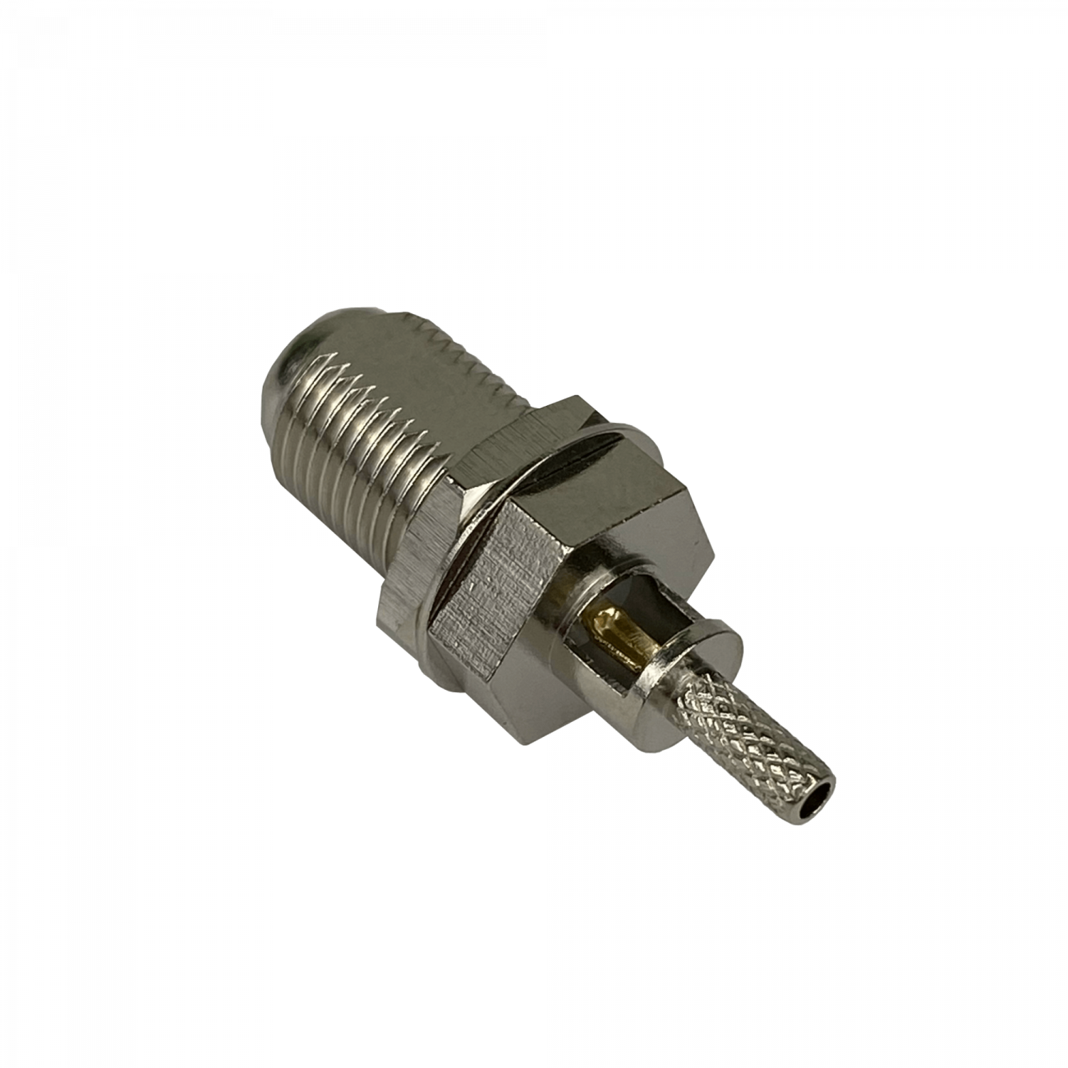 F-Hembra RG316 Conector Coaxial Crimpeable CA100 RG174 1