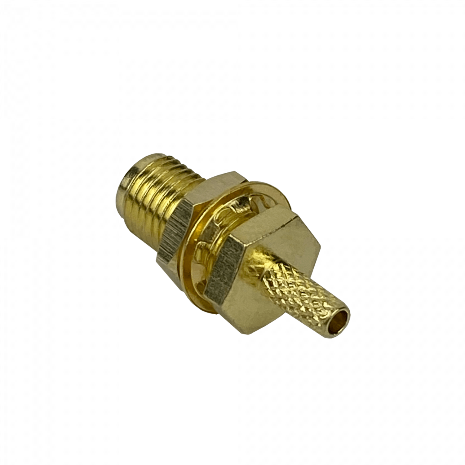 RPSMA-Hembra RG316 Conector Coaxial Crimpeable CA100 RG174 3