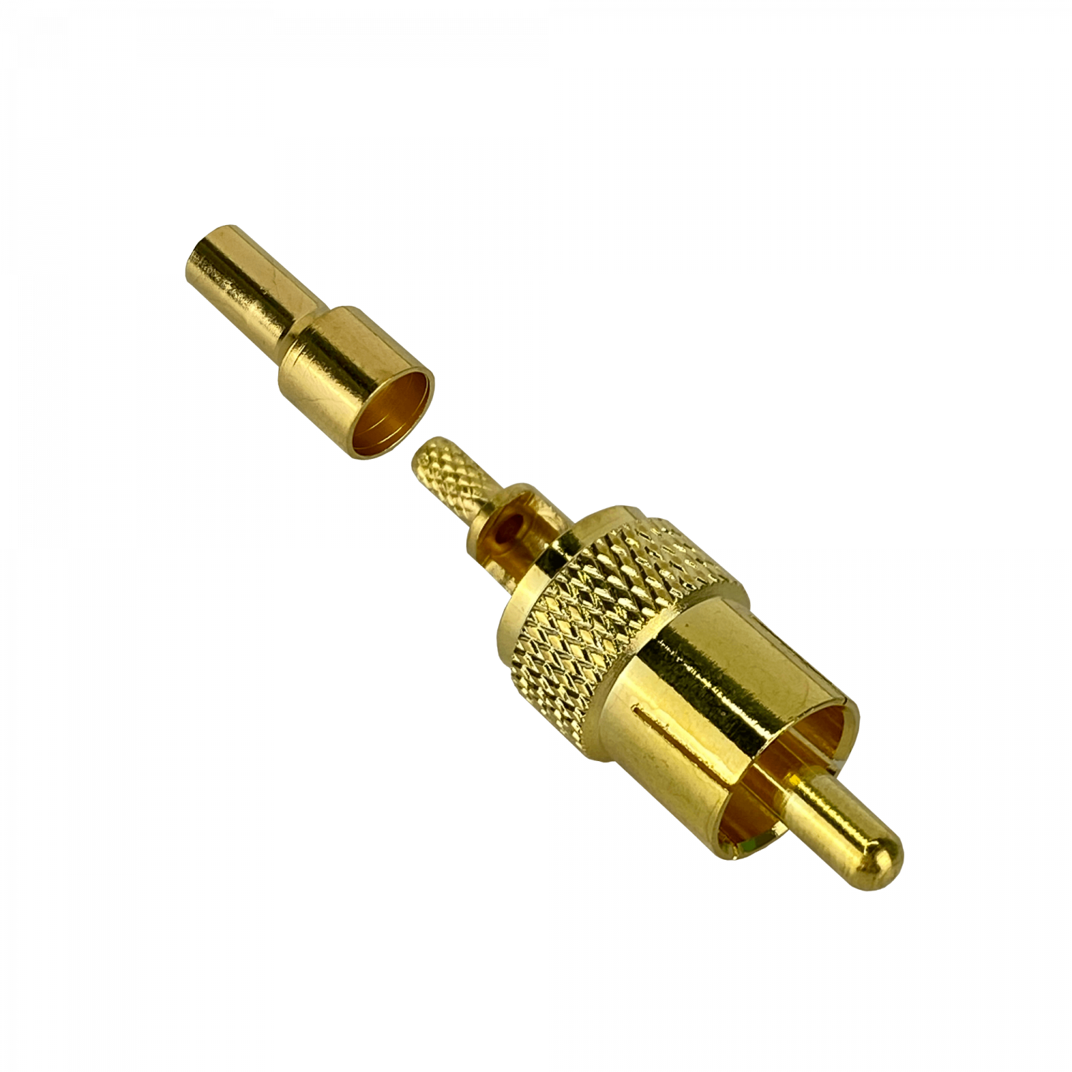 RCA-Macho RG316 Conector Coaxial Crimpeable CA100 RG174 2