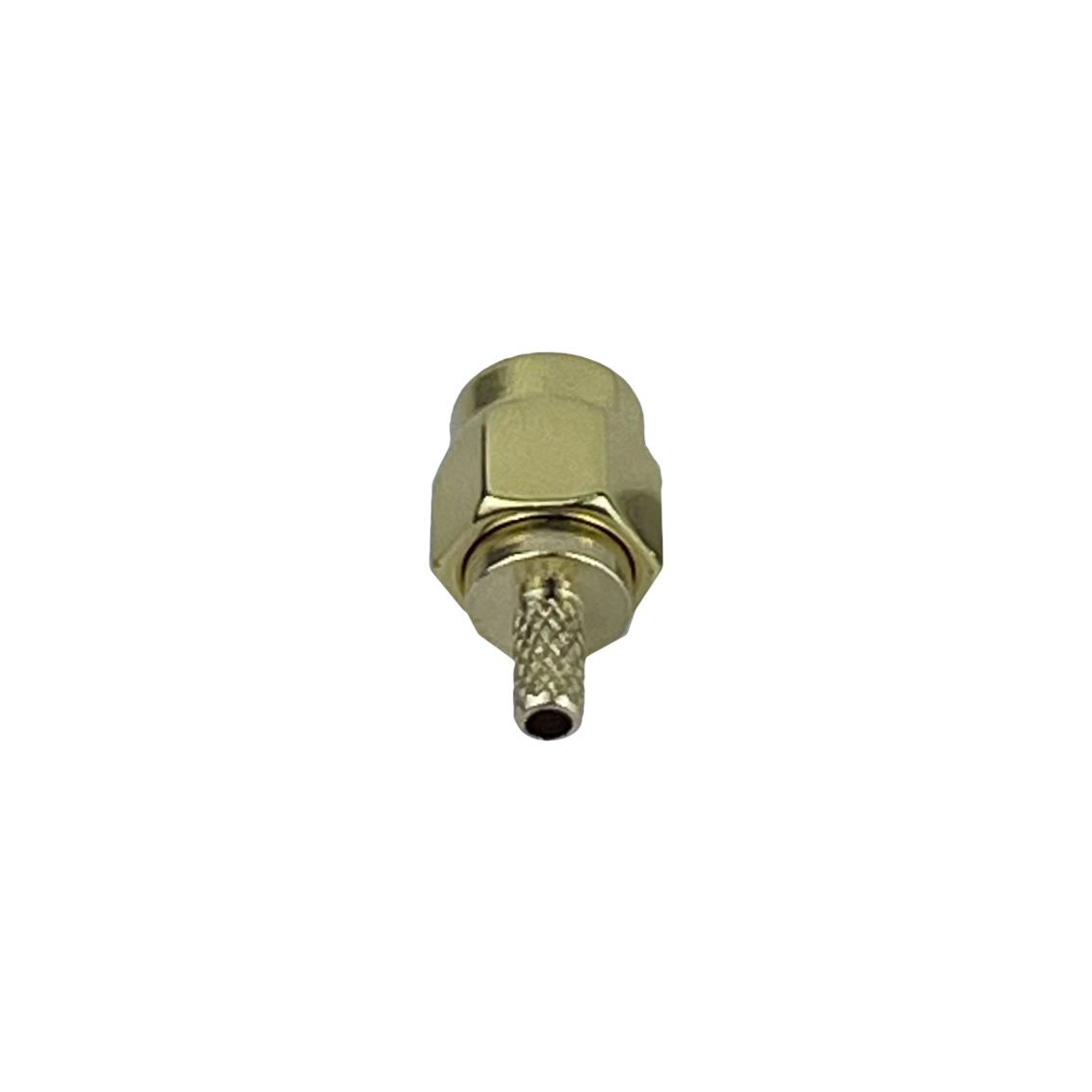 Conector coaxial SMA macho crimpeable para cable RG316 CA100 RG174 4