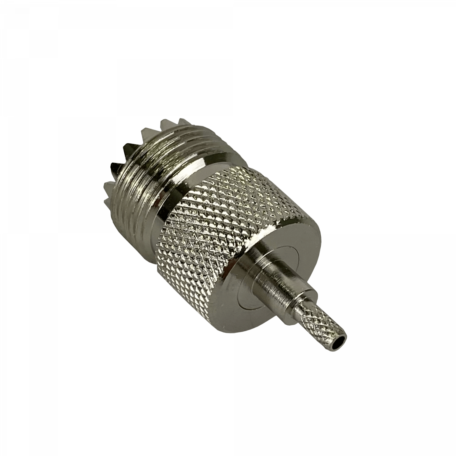 Conector UHF GENERICO UH1C hembra RG316 CA100 RG174 crimpeable 1