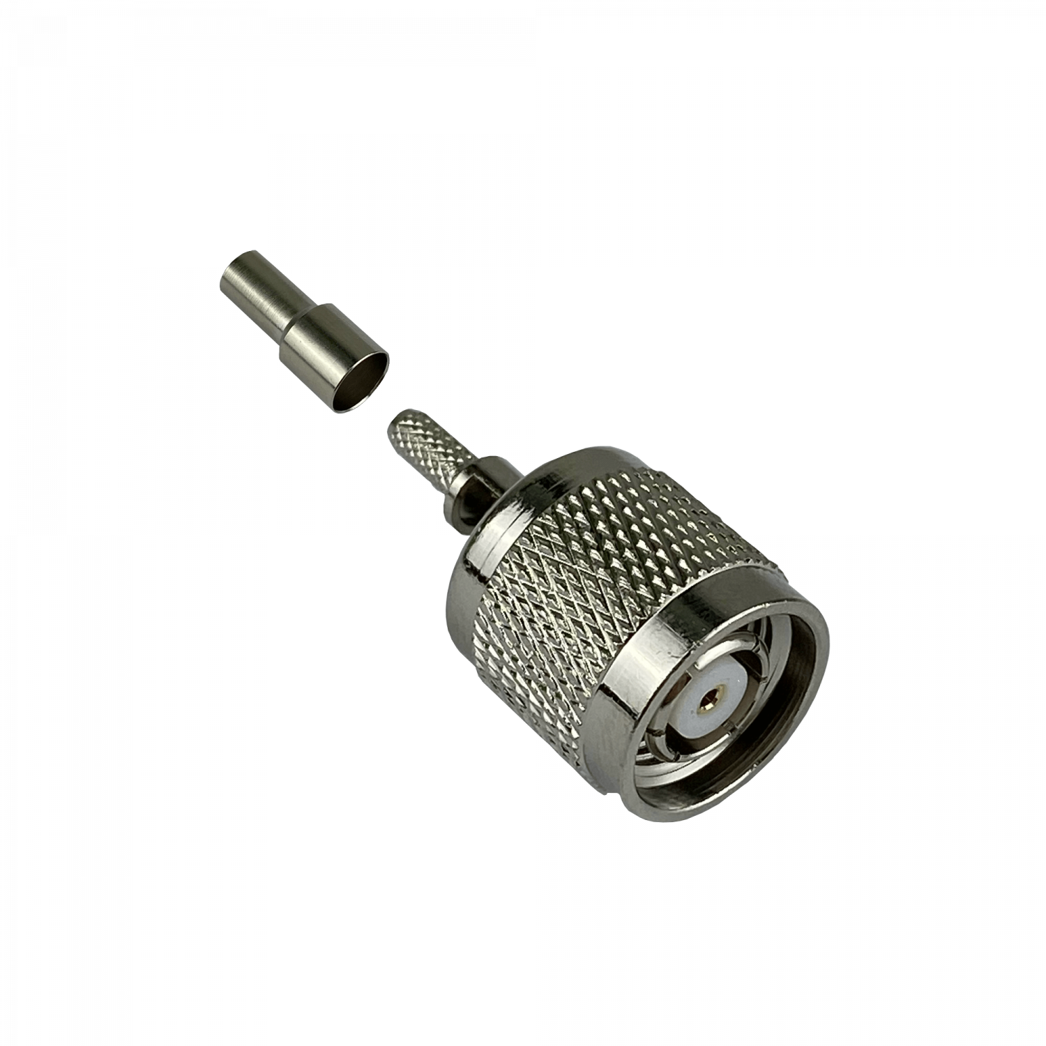 RPTNC-Macho RG316 Conector Crimpeable CA100 RG174 4