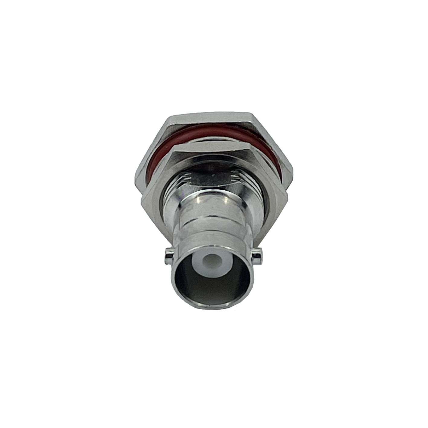 Conector BNC hembra BH2E LMR195 RG58 13mm panel crimpeable coaxial 3