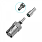 Conector BNC hembra BH1C RG316 coaxial crimpeable CA100 RG174 - Miniatura 4